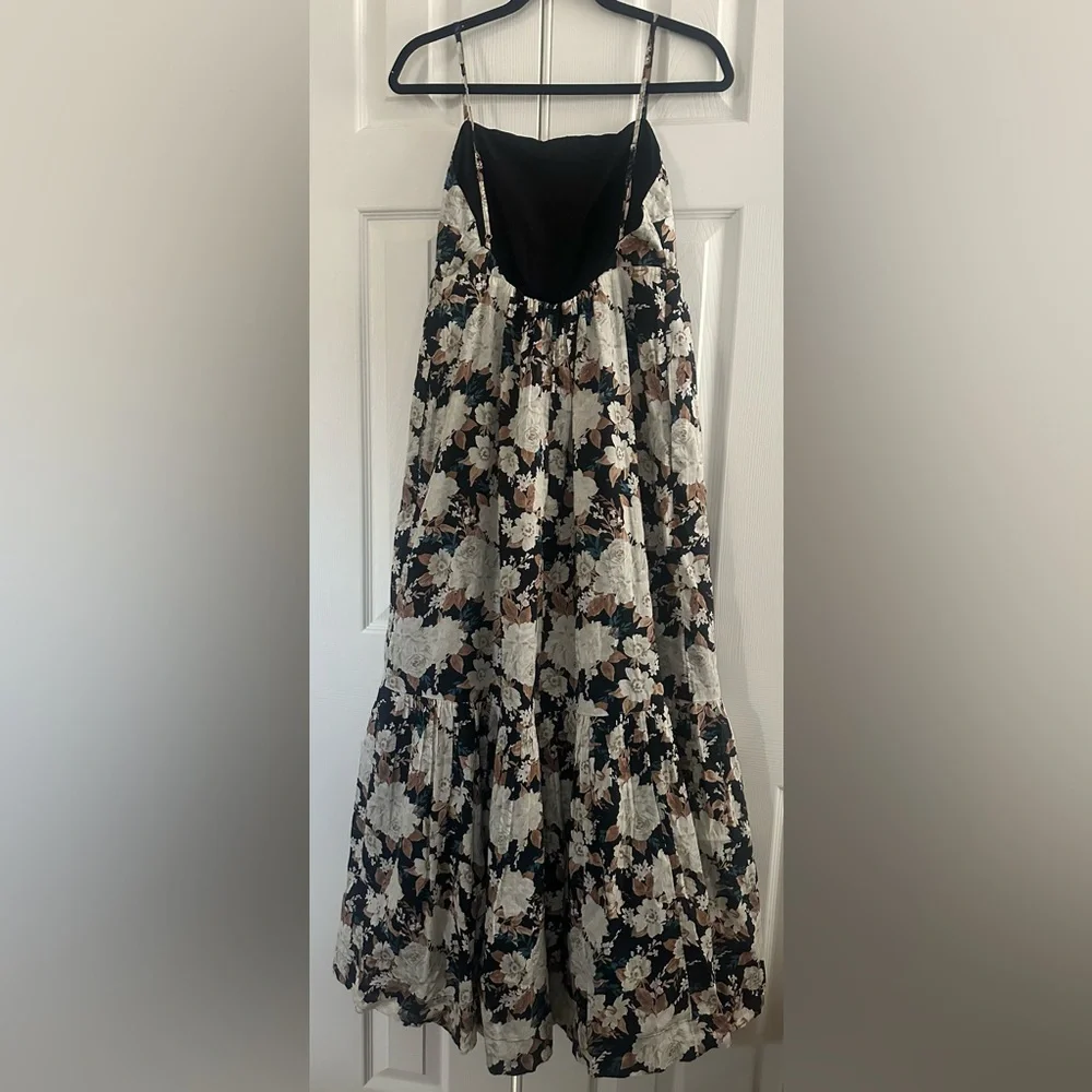 Abercrombie & Fitch Maxi dress size medium Low Back Babydoll floral